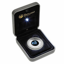 Load image into Gallery viewer, Australia Opal Series Lunar Year of the Rooster 2017 1oz Silver Proof $1 Coin