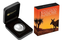 Load image into Gallery viewer, 2016 Australian Kangaroo 1 oz Dollar $1 Silver Proof High Relief Coin Australia