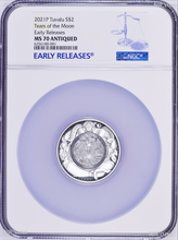 Load image into Gallery viewer, 2021 Tears of the Moon 2oz Silver Antiqued $2 Coin NGC MS 70 ER