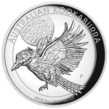 Load image into Gallery viewer, 2018 P Australia HIGH RELIEF 5oz Silver Kookaburra $8 Coin NGC PF70 UC ER + OGP
