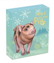 Load image into Gallery viewer, 2019 P Australia PROOF Silver Lunar Year of the PIG Baby NGC PF 70 1/2oz Coin