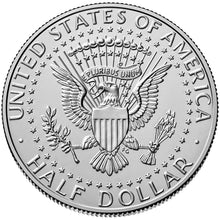 Load image into Gallery viewer, 2021 Kennedy Half Dollars 2 coins set P + D Clad President 50¢ coin US Mint