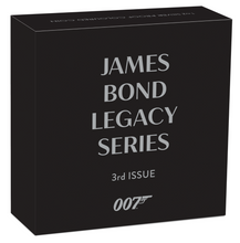Load image into Gallery viewer, 2023 James Bond Legacy 3rd Issue Timothy Dalton SILVER $1 1oz COIN NGC PF70 ER