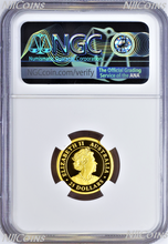 Load image into Gallery viewer, 2021 Australia Kangaroo PROOF 1/4oz .9999 GOLD $25 NGC PF70 Coin FR