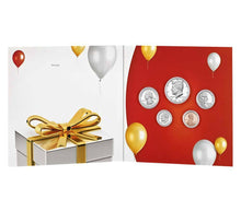 Load image into Gallery viewer, 2016 S US Mint SOLD OUT Happy Birthday Proof 5 Coin Set with Gift Card Folder