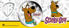 Load image into Gallery viewer, 2018 Tuvalu SCOOBY-DOO 1oz SILVER $1 PROOF COIN Dog Year