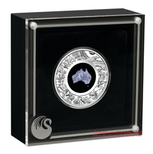 Load image into Gallery viewer, 2022 Australia Great Southern Land LEPIDOLITE 1oz Silver Coin NGC PF70 FR