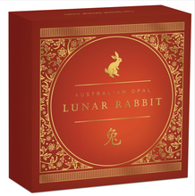 Load image into Gallery viewer, 2023 Australia OPAL LUNAR Year of the Rabbit 1 oz Silver Proof Coin NGC PF70 ER