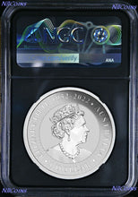 Load image into Gallery viewer, 2023 Australia Silver Kangaroo NGC MS70 $1 1oz Coin Flag FR Black Core Label