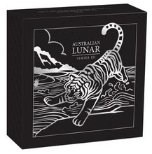 Load image into Gallery viewer, 2022 Australia Lunar Year Of The TIGER High Relief 1oz Silver Coin NGC PF70 FR