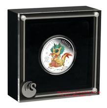 Load image into Gallery viewer, 2024 PROOF Silver Lunar Year of the DRAGON Baby NGC PF 70 1/2oz Coin FR