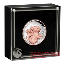 Load image into Gallery viewer, 2023 Australia Pink Gold GILT HIGH RELIEF 5oz Silver Koala $8 Coin NGC PF70 FR