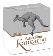 Load image into Gallery viewer, 2016 Australian FIRST Kangaroo PROOF .9999 Silver 1/4 oz Coin Australia