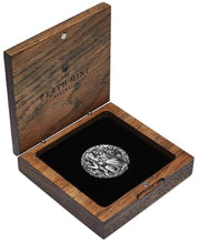 Load image into Gallery viewer, 2017 Norse Goddesses Frigg 2oz Silver Antiqued High Relief Coin Antique