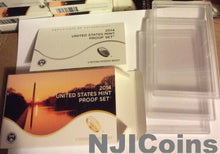 Load image into Gallery viewer, 2017 or 2018 or 2019 S US Mint PROOF Coin Set Clad Box SLEEVE *NO COINS NO LENS*