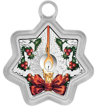 Load image into Gallery viewer, Australia Christmas Tree 2016 1oz Star Shaped Silver Proof $1 Coin