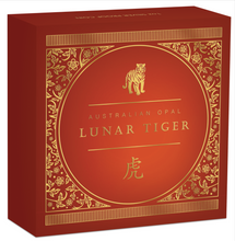 Load image into Gallery viewer, 2022 Australia OPAL LUNAR Year of the Tiger 1 oz Silver Proof Coin NGC PF70 ER