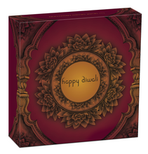 Load image into Gallery viewer, 2023 Diwali Festival 1oz .9999 Silver MEDALLION Gilt Gilded by 24k gold