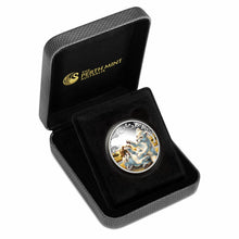 Load image into Gallery viewer, 2016 White Lion Cubs Tuvalu 1/2 oz SIlver Proof 50c Half Dollar Coin Colorized