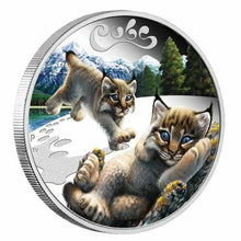 Load image into Gallery viewer, 2016 P Tuvalu PROOF Silver The Cubs Lynx NGC PF70 1/2 oz Coin w/ OGP