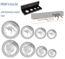 Load image into Gallery viewer, Australian Red Kangaroo 2016 Silver Proof Four-Coin Set in Presentation Case