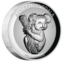 Load image into Gallery viewer, 2020 First INCUSED High Relief Koala 1oz Dollar $1 Silver Proof Coin