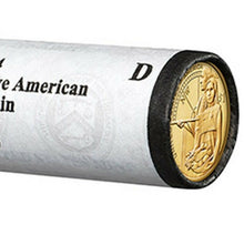 Load image into Gallery viewer, 2 coins set 2014 P & D Native American Sacagawea Dollar $1 from US Mint Rolls