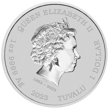 Load image into Gallery viewer, JAMES BOND CASINO ROYALE CASINO CHIP 2023 1oz SILVER $1 Coin in Mint Capsule