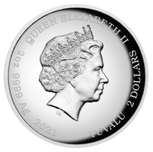 Load image into Gallery viewer, 2021 HOMER SIMPSON 2oz .9999 SILVER PROOF HIGH RELIEF $2 COIN 2000 Mintage ONLY