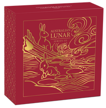 Load image into Gallery viewer, 2023 Australian Lunar Year of the Rabbit 1/10 oz Gold Proof $15 Coin Series-3