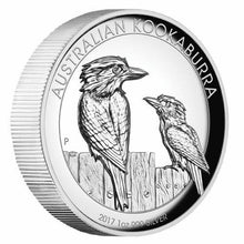 Load image into Gallery viewer, 2017 Australian Kookaburra 1oz Dollar $1 Silver Proof High Relief Coin Australia
