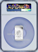 Load image into Gallery viewer, 2019 Dragon 1oz PROOF Silver Rectangular $1 COIN NGC PF 70 ER