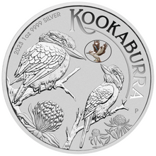 Load image into Gallery viewer, 2023 ANDA SYDNEY Expo Special Kookaburra 1oz $1 Silver Coin w/ Kooka PRIVY MARK
