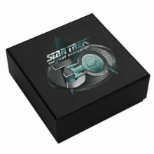 Load image into Gallery viewer, Star Trek Next Generation Lieutenant Commander Worf 2017 2oz Silver Antique Coin