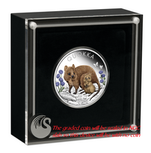 Load image into Gallery viewer, 2022 Australia Quokka Silver Colored Proof NGC PF70 Ultra Cameo 1oz $1 Coin FR