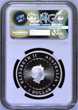 Load image into Gallery viewer, 2017 Australia OPAL LUNAR Year of the ROOSTER 1oz Silver Proof Coin NGC PF70 ER