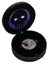 Load image into Gallery viewer, 2023 The Phantom 2oz Silver Antiqued Colored $2 Coin NGC MS 70 First Releases