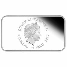 Load image into Gallery viewer, 2017 YEAR OF THE ROOSTER LUNAR CALENDAR 1OZ SILVER PROOF 4-COIN SET Rectangular