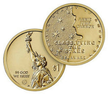 Load image into Gallery viewer, 2019 S American Innovation REVERSE PROOF COIN DELAWARE IN HAND