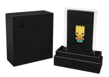 Load image into Gallery viewer, 2022 BART SIMPSON 1oz Colored SILVER Perth Mint FIRST MINTED MINI COIN