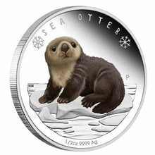 Load image into Gallery viewer, Complete 5-Coin set 2017 Polar Babies 2.5 oz Silver Proof 50c Half Dollar