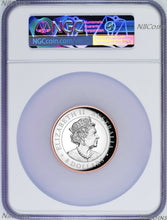 Load image into Gallery viewer, 2021 Australia Pink Gold GILT HIGH RELIEF 5oz Silver Koala $8 Coin NGC PF70 FR