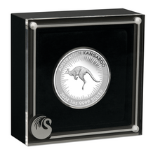 Load image into Gallery viewer, AUSTRALIA KANGAROO KING CHARLES III OBVERSE 1st ISSUE 2024 1oz SILVER PROOF COIN