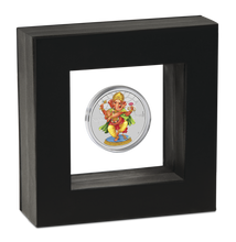 Load image into Gallery viewer, 2018 Tuvalu Diwali Festival 1oz .9999 Silver $1 Coin *Previous-Issue-Sold-Out*