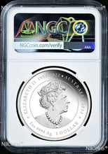 Load image into Gallery viewer, 2023 Australia Quokka Silver Colored Proof NGC PF69 Double Dates 1oz $1 Coin ER