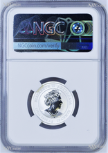 Load image into Gallery viewer, RARE 2021 Silver Sydney ADNA Expo Lunar Year of the OX 1/4oz S25c NGC MS70 FR