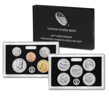 Load image into Gallery viewer, 2017 US Mint 225th Anniversary Enhanced Uncirculated 10 Coins Coin set 17XC
