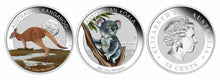 Load image into Gallery viewer, Australia Outback 2015 1/2oz Silver Colorized 3-Coin Set Collection NGC SP69