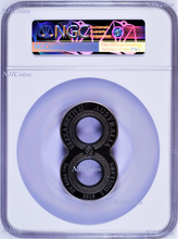 Load image into Gallery viewer, 2019 Figure 8 Koi Fish ANTIQUED 2oz Silver $2 COIN NGC MS70 FR