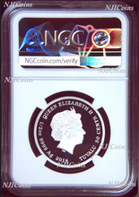 Load image into Gallery viewer, 2018 Puppies Poodle Tuvalu PROOF Silver NGC PF 70 1/2oz Coin Lunar Year DOG